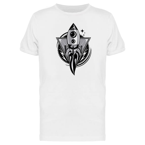Rocket Start Up Space Tee Men's -Image by Shutterstock