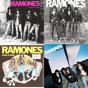 Rocket To Russia Remastered & Ramones Remastered & Road To Ruin Remastered & Leave Home Remastered [LP Vinyl Bundle]