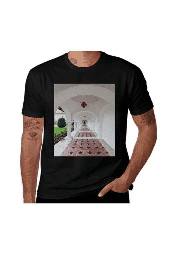 Rocket Travelling Space-Galaxy-Navy Blue-Grey- Casual Streetwea Everyday Tshirt Comfortable Wear tee shirt