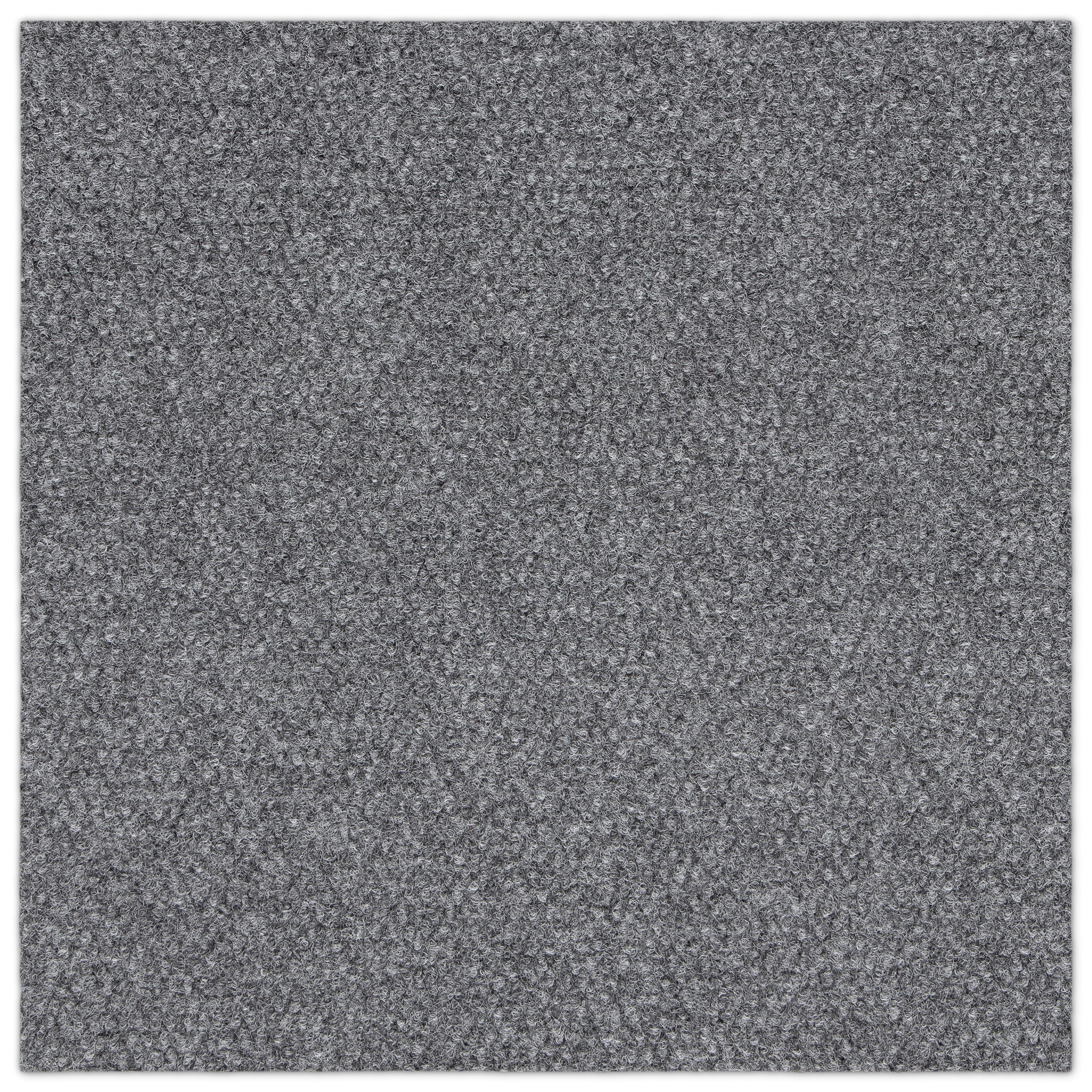 Rocket Hobnail Grey Residential 24 in. x 24 in. Peel and Stick Carpet Tile Square 48 Sq. ft. 12 Tiles Per Box