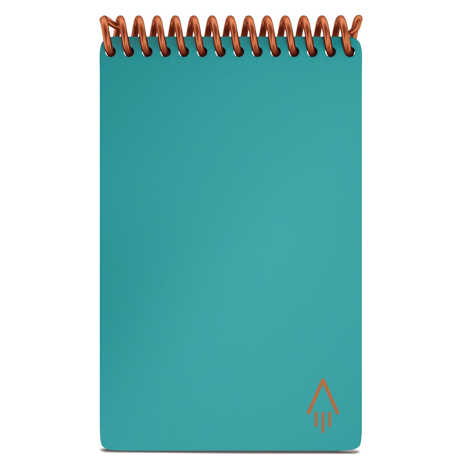 Rocketbook RKBEVRMRCCCEFR 3 x 5.5 in. Rocketbook Mini Notepad - Black Cover - Dot Grid Rule, Teal