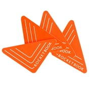 Rocketbook Beacons Smart Stickers for whiteboards, Triangles, Orange, 2.5"h, 4/Pack