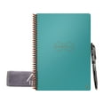 thumbnail image 1 of Rocketbook Core Executive - Smart Notebook - Spiral-bound - 18 Sheets / 36 Pages - Dotted - Teal, 1 of 3