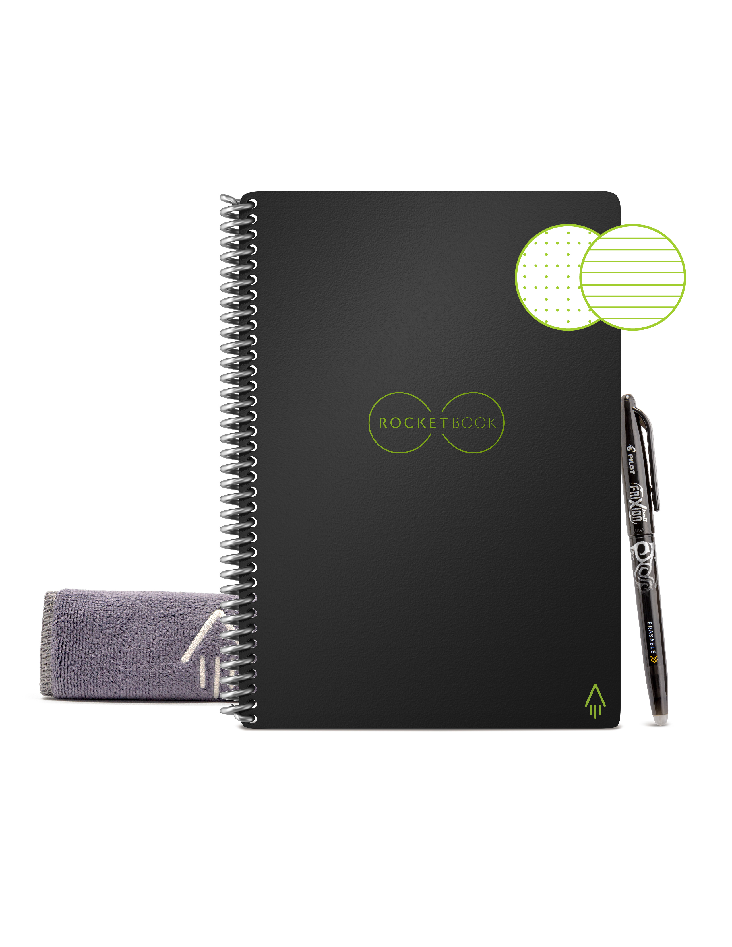 Exceed Spiral Notebook, College Ruled, 5 Subject, 160 Pages, 9" x 11