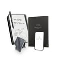 thumbnail image 1 of Rocketbook Core Smart Spiral Notebook, Dot-Grid and Lined Pages, 36 Pages, 6"x8.8", Black, 1 of 6