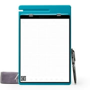 Rocketbook Orbit Smart Reusable and Sustainable Legal Pad- Teal - Letter Size Eco-friendly Notepad (9.33" x 13.07" - Lined & Dot-Grid Pages