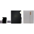 thumbnail image 1 of Rocketbook Smart Notebooks Ultimate Bundle - 1 Core Black Notebook (8.5" x 11") Dot Grid, 1 Mini Black Notepad (3.5" x 5.5") Dot Grid, 1 Core Capsule Gray Folio Cover (10.75 x 11.75), 1 of 5