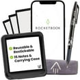 thumbnail image 1 of Rocketbook Reusable Sticky Notes Erasable Memo Pads Reminders, Starter Pack, 1 of 8