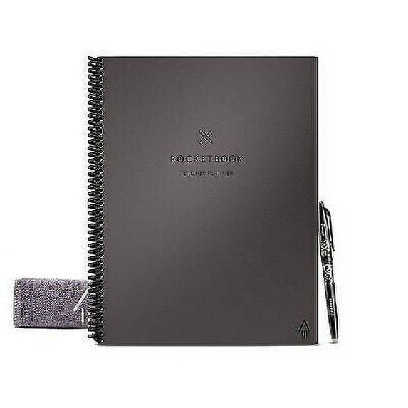Rocketbook Undated Teacher Planner 11"x9" Gray