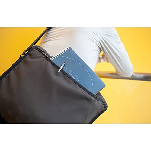 Rocketbook Wave Smart Reusable Notebook, Dotted Rule, Blue Cover, (40) 9.5 x 8.5 Sheets
