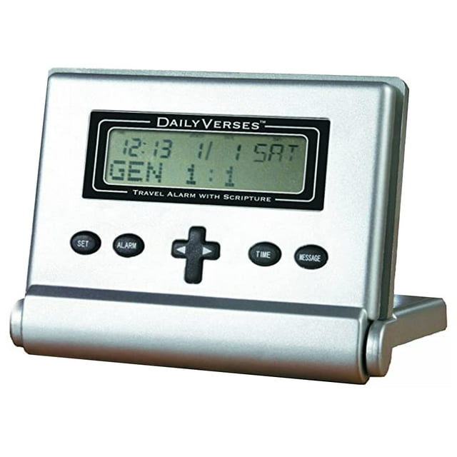 Rocketech -Daily Verses Bible Chapter Digital Clock Date Time Calendar