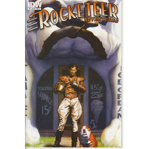 Rocketeer Adventures #4A VF ; IDW Comic Book