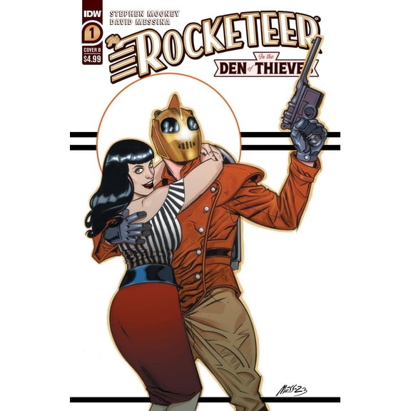 Rocketeer In The Den Of Thieves #1 Cvr B Messina Idw-prh Comic Book