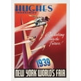 thumbnail image 1 of Rocketeer Ny Worlds Fair Movie Poster 24inx36in (61cm x 91cm) Art Poster 24x36 Square Adults Poster Time, 1 of 3