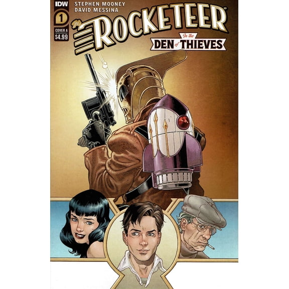Rocketeer, The: In the Den of Thieves #1A VF ; IDW Comic Book