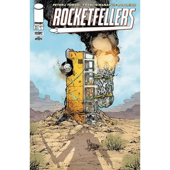 Rocketfellers #11 Cvr A Francis Manapul Image Comics Comic Book