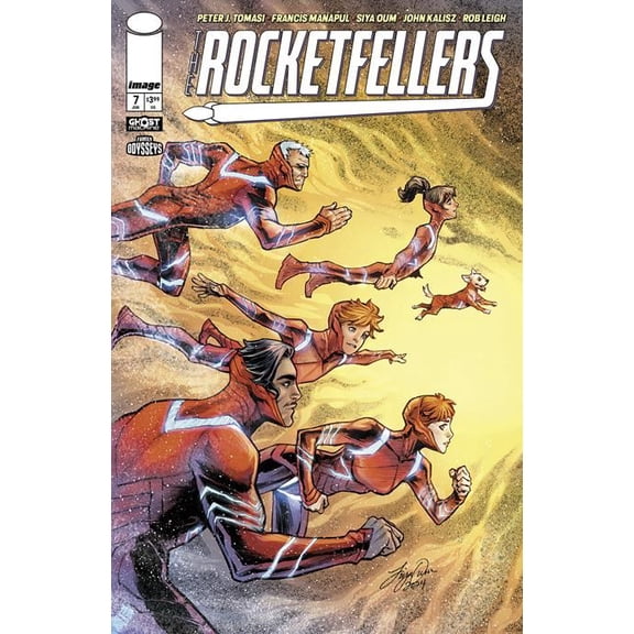Rocketfellers #7 Cvr B Siya Oum Var Image Comics Comic Book