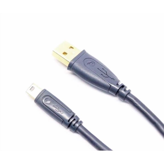 Rocketfish Mini Usb Gold Platted Sync/Charger Cable Cord For Gps Webcam Camera