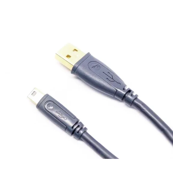 Rocketfish Mini Usb Gold Platted Sync/Charger Cable Cord For Gps Webcam Camera