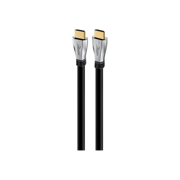 Rocketfish RF-HG50501 - HDMI cable with Ethernet - HDMI male to HDMI male - 50 ft - triple shielded - black - 4K support