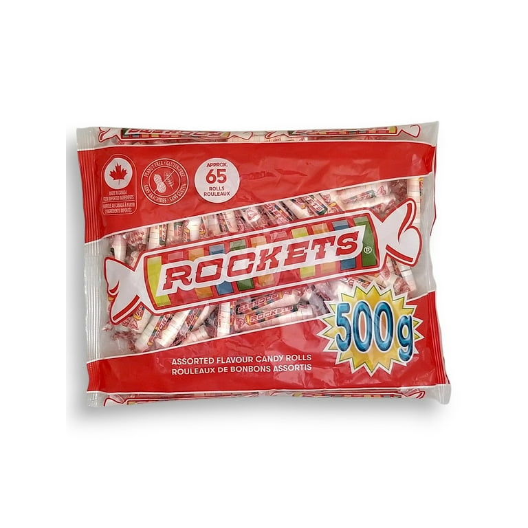 Rockets Candy Rolls, 65 Rolls, 500g/1.1 lb - Walmart.com
