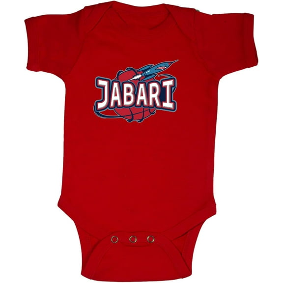 Rockets Jabari Smith Old School Logo Baby 1 Piece