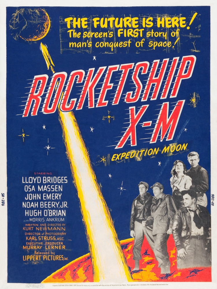 Rocketship X-M Canvas Art -  (11 x 17)
