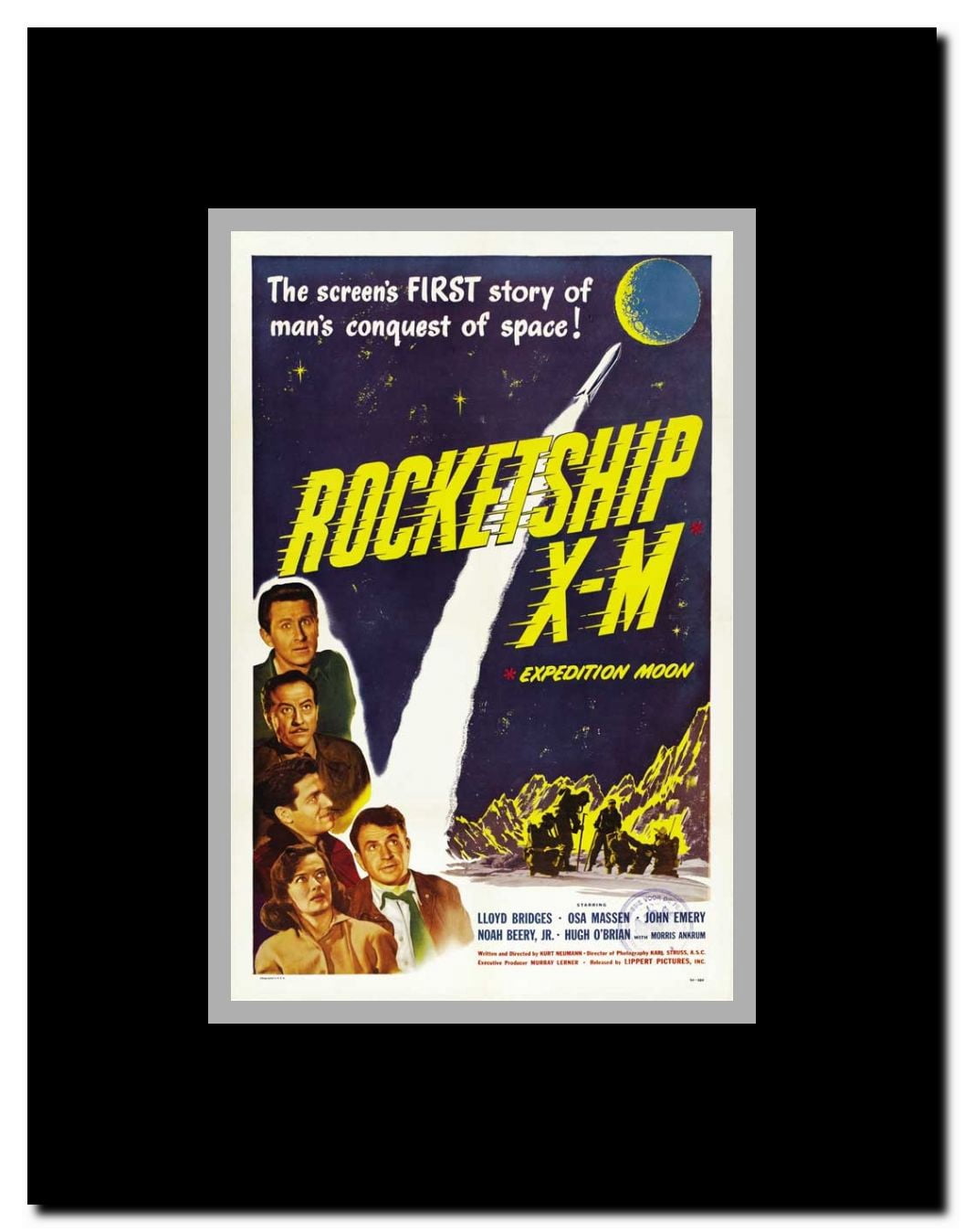 Rocketship X-M Framed Movie Poster