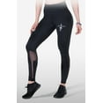 thumbnail image 1 of Rocketsports-1 Women's Mesh Leggings with Pockets - Stylish and Comfortable Moisture Wicking Leggings - Black - Medium, 1 of 4