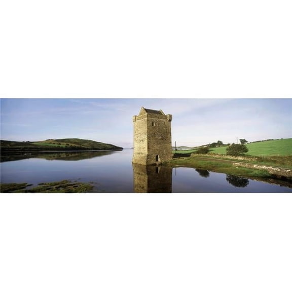 Rockfleet Castle Clew Bay Co Mayo Ireland Poster Print by The Irish Image Collection, 44 x 14 - Large