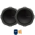 thumbnail image 1 of Rockford Fosgate 2 T1D412 Power Series T1 12" Dual 4-Ohm Subwoofers, 1 of 7
