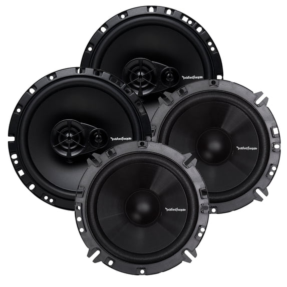 Rockford Fosgate - A Pair of R165-S 6.5" Prime 2-Way Components + 1 Pair of R165X3 Prime 3-way Full Range