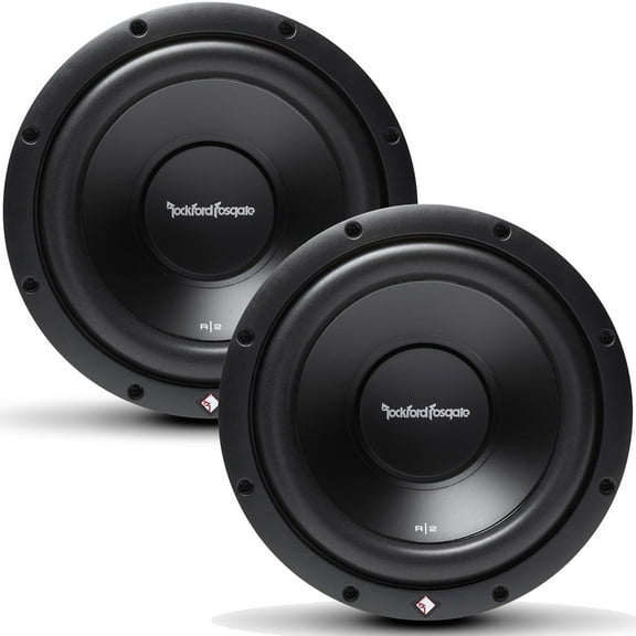 Rockford Fosgate Dual 10" Subs - Dual 2-Ohm, 250W RMS, 500W Peak