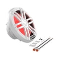 thumbnail image 1 of Rockford Fosgate M1D2-12 Color Optix 12" DVC 2-Ohm Multicolor LED Lighted Marine Subwoofer - White, 1 of 5