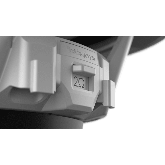 Rockford Fosgate M1D4-10 Color Optix 10" DVC 4-Ohm Multicolor LED Lighted Marine Subwoofer - White