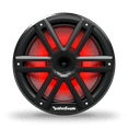 thumbnail image 1 of Rockford Fosgate M2-10HB Color Optix Multicolor LED Lighted 10" Marine Grade Coaxial Speakers with Horn Tweeter - Black (Pair), 1 of 6
