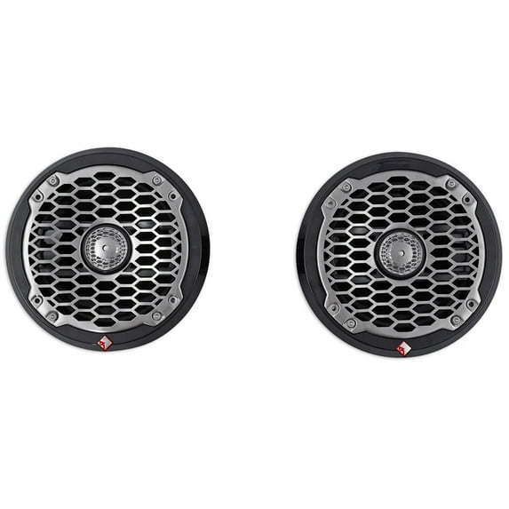 Rockford Fosgate PUNCH MOTORSPORT Series 6" Marine Full-Range Speakers - Black (PM262B)