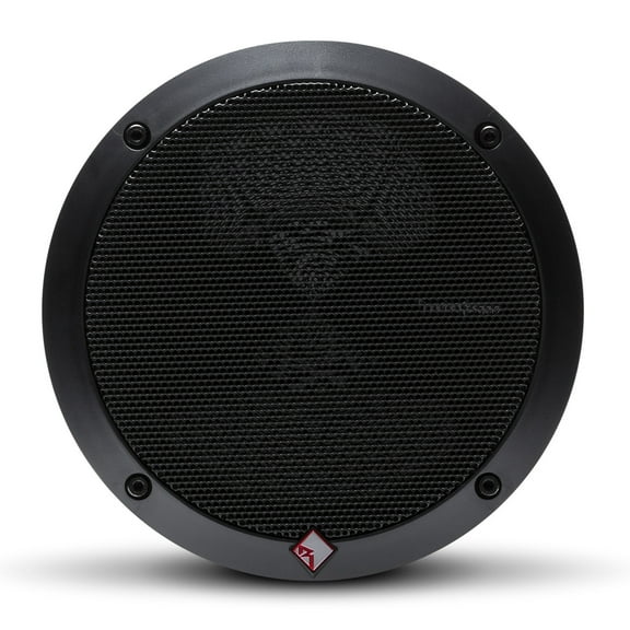 Rockford Fosgate P165-SI 6.5 2-Way System With Integrated Crossover- 60 Watts Rms, 120 Watts Peak, Grilles Included