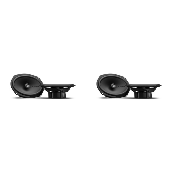 Rockford Fosgate P1V2-69 6x9 Inch 3-Way Coaxial Car & Truck Speakers 2 Pair High-Output Audio Upgrade