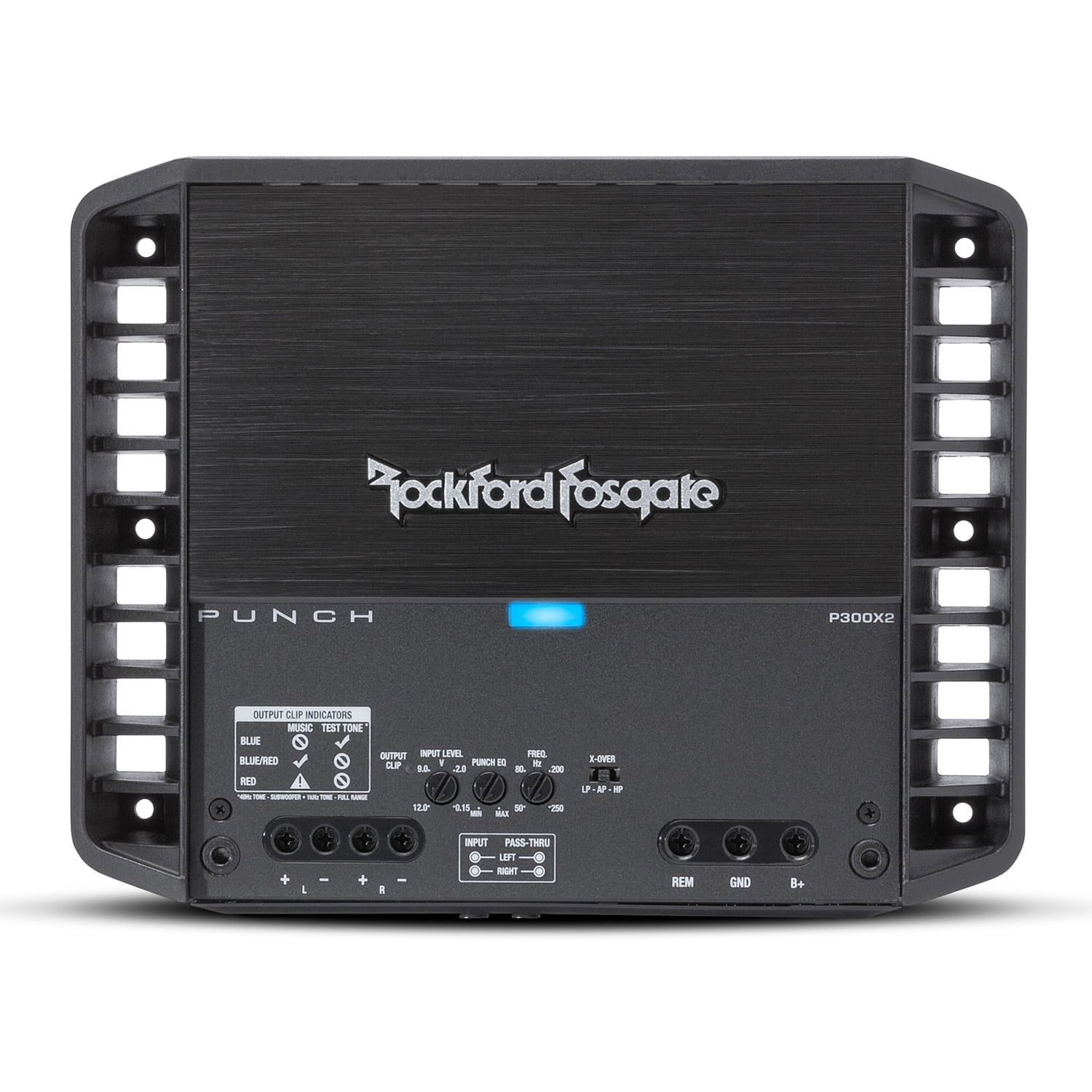 Rockford Fosgate P300X2 Punch 300 Watt 2-Channel Amplifier Rockford Fosgate P300X2 Punch 300 Watt 2-Channel Amplifier