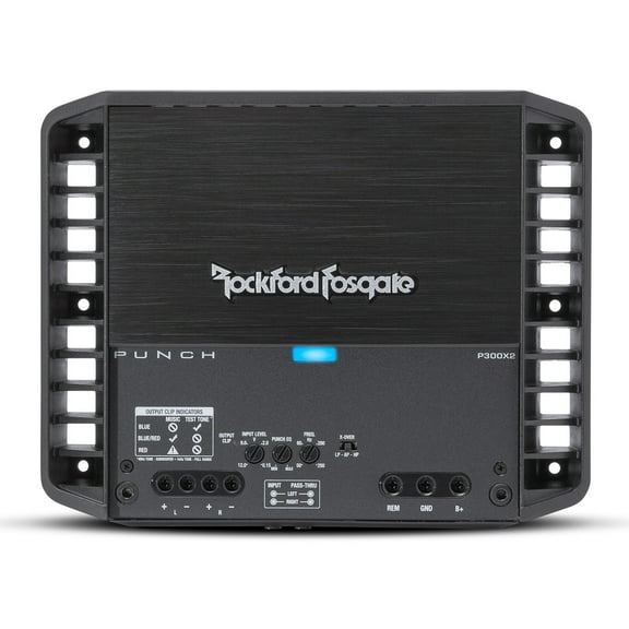 Rockford Fosgate P300X2 Punch 300 Watt 2-Channel Amplifier