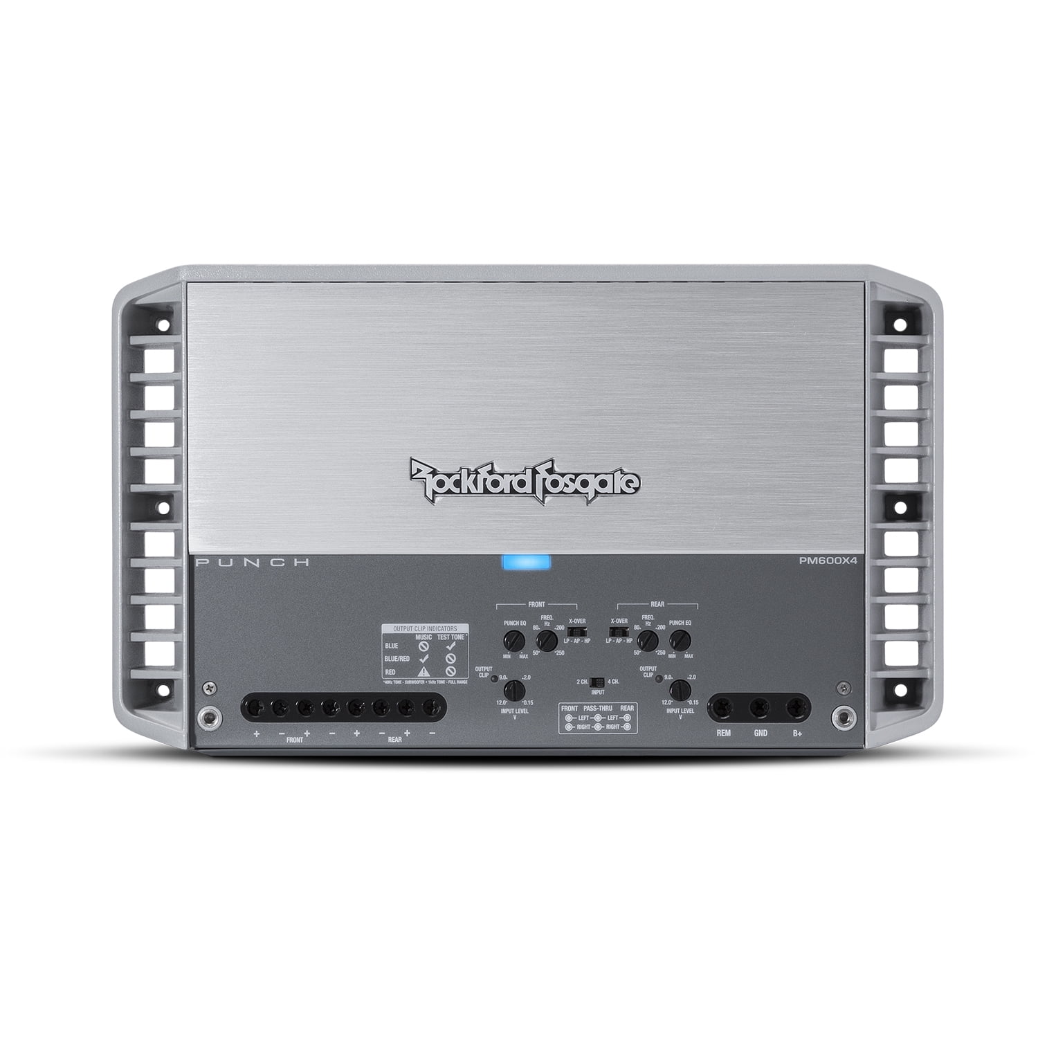 Rockford Fosgate PM600X4 Punch Marine600 Watt 4-Channel Amplifier