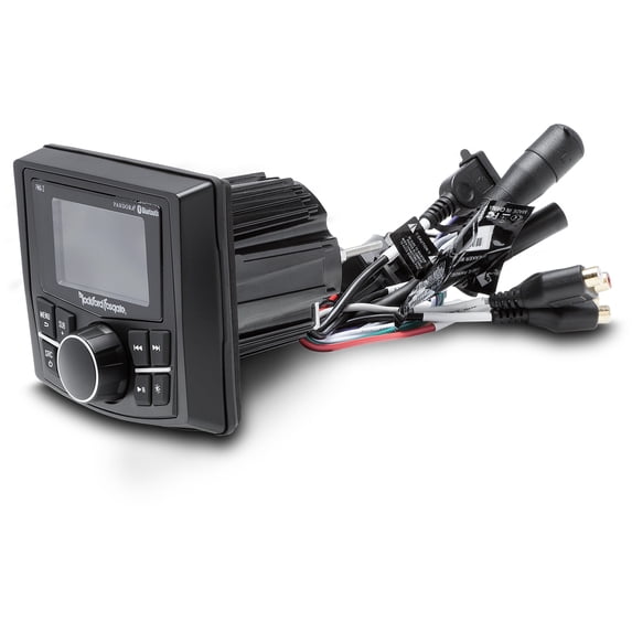 Rockford Fosgate PMX-2 Punch Marine Compact AM/FM/WB Digital Media Receiver 2.7" Display
