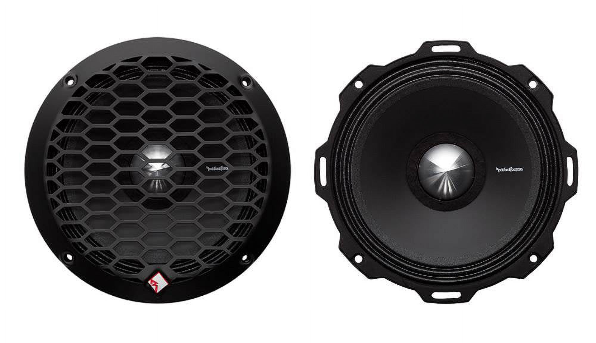 Rockford Fosgate PPS4-6 6.5" 400W 4-Ohm Midrange Car Audio Speaker, Pair - image 1 of 8