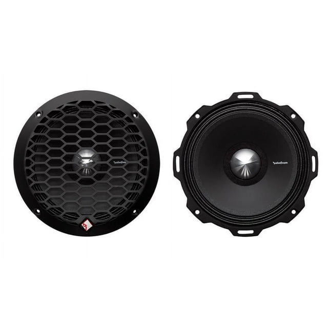 Rockford Fosgate PPS4-6 6.5" 400W 4-Ohm Midrange Car Audio Speaker, Pair