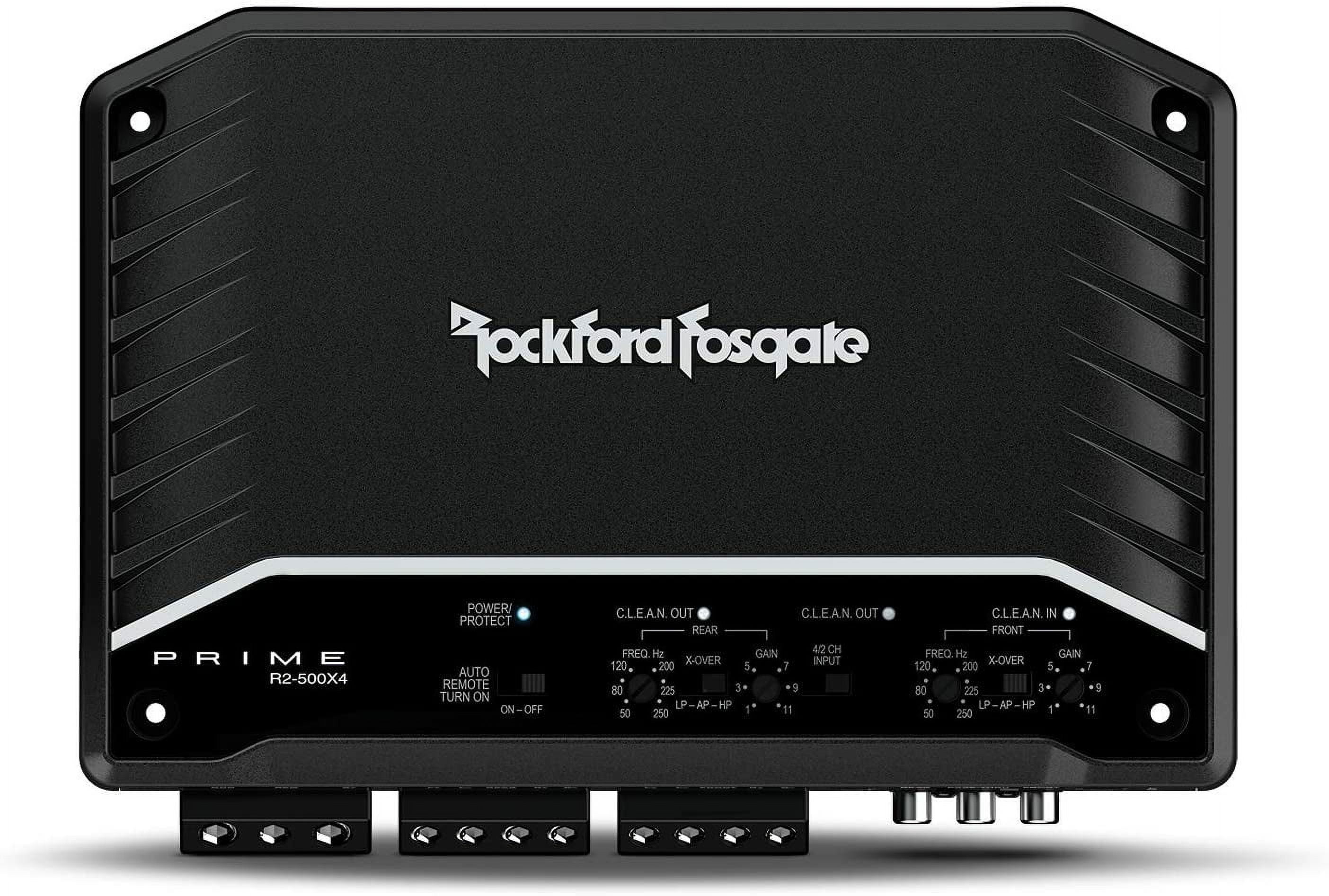 Rockford Fosgate Prime 500W 4Channel Full Range Class D Amplifier R2