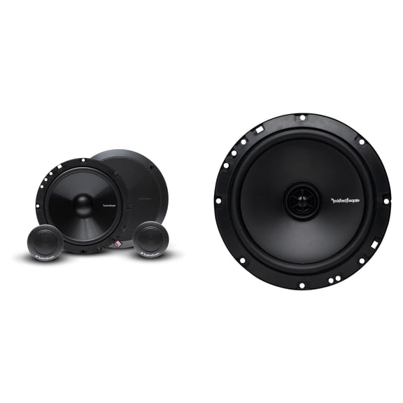 Rockford Fosgate Prime 6.75" Component & Coaxial Replacement Speakers Kit with Tweeters for 2007-2013 Chevy Silverado Crew Cab