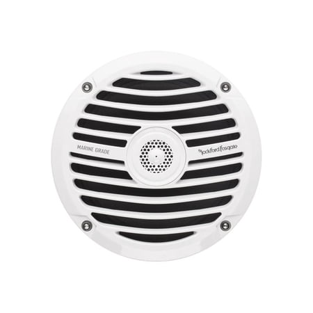 Rockford Fosgate Prime Marine RM0652 6.5" 100W Boat Full Range Speakers, White