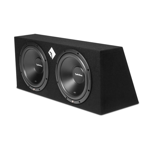 Rockford Fosgate Prime R2-2X12 Dual 12" Subwoofers in Sealed Loaded Enclosure 500-Watts RMS / 1000-Watts Peak