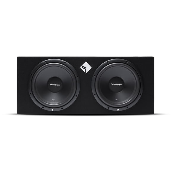 Rockford Fosgate Prime R2-2X12 Dual 12" Subwoofers in Sealed Loaded Enclosure 500-Watts RMS / 1000-Watts Peak